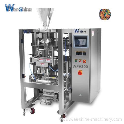 Multi-function Peanut Pharmaceutical Weigher Sugar Packaging And Filling Machine